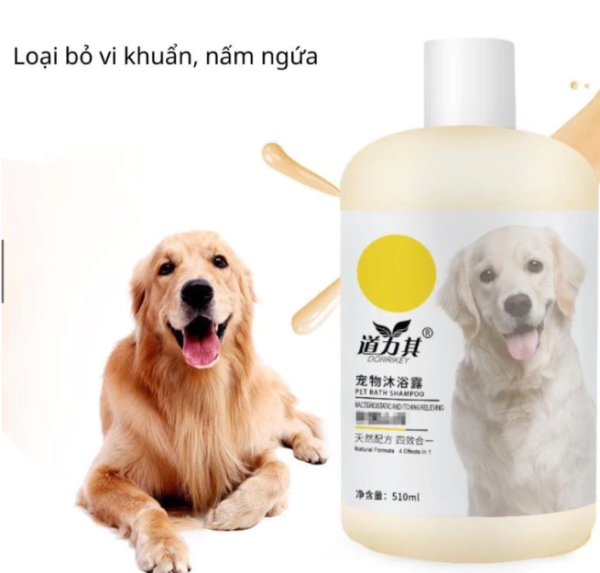 Sữa tắm cho chó mèo Dorrikey, dưỡng lông, lưu hương lâu, an toàn cho chó mèo - Hình ảnh 5