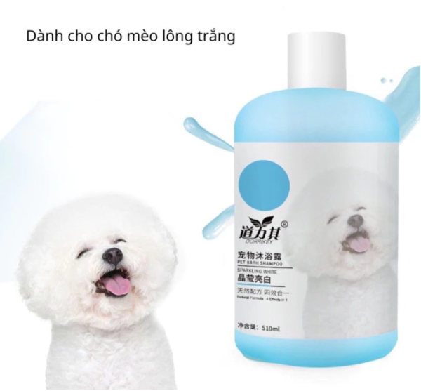 Sữa tắm cho chó mèo Dorrikey, dưỡng lông, lưu hương lâu, an toàn cho chó mèo - Hình ảnh 4
