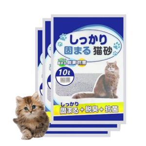 Cát vệ sinh Nhật Bản trắng cho mèo