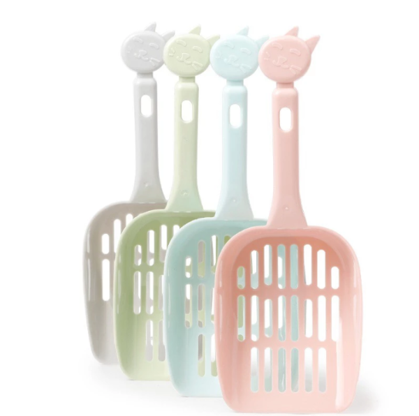 Xẻng Xúc Cát Size Lớn PakeWay Cao Cấp Cho Mèo - Chất Liệu Bền Nhựa Cứng Cáp