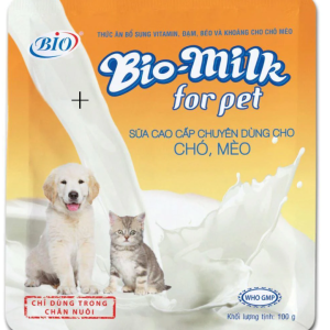 Sữa Bột Cho Chó Mèo Bio-Milk 100g