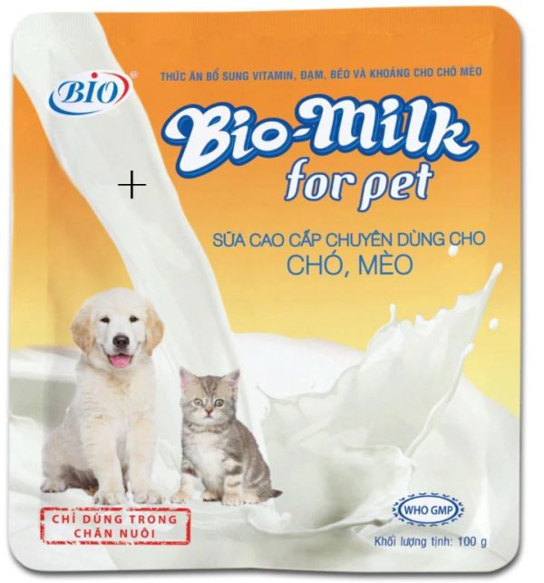 Sữa Bột Cho Chó Mèo Bio-Milk 100g