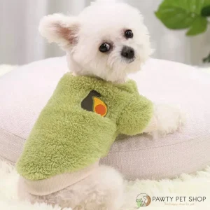 Áo lông mịn thuê trái cây màu sắc cho thú cưng