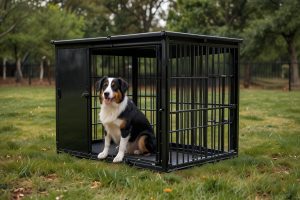 chuồng chó sắt sơn tĩnh điện 