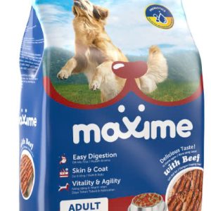 Maxime Thức Ăn Cho Chó Trưởng Thành – Vị Thịt Bò
