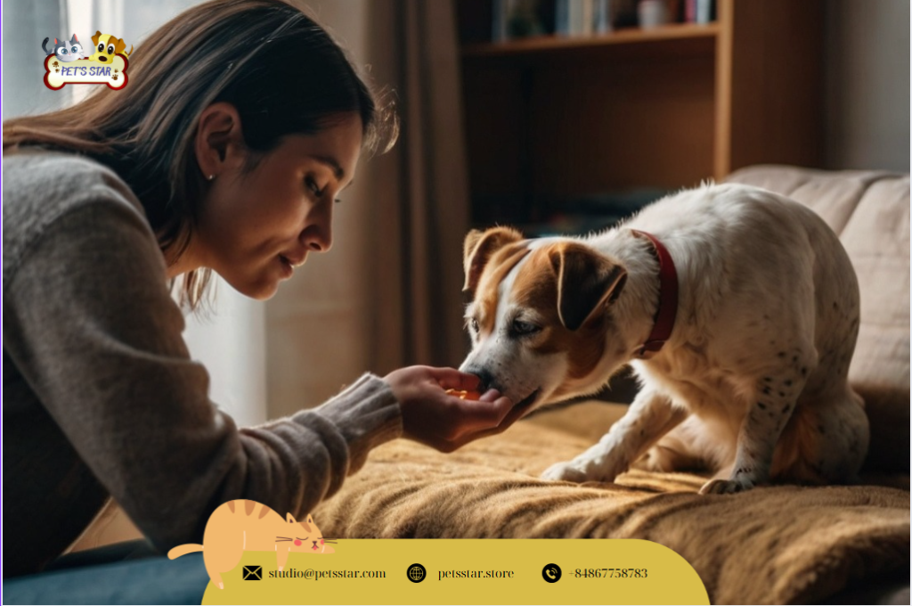 Cách cho chó bị ốm uống thuốc