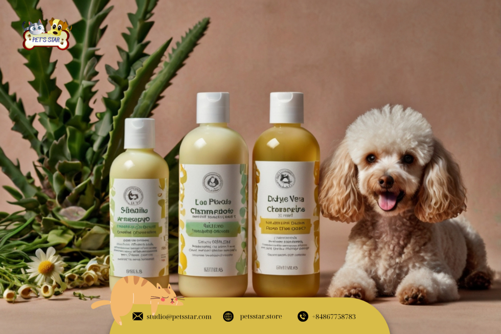 sữa tắm cho chó poodle