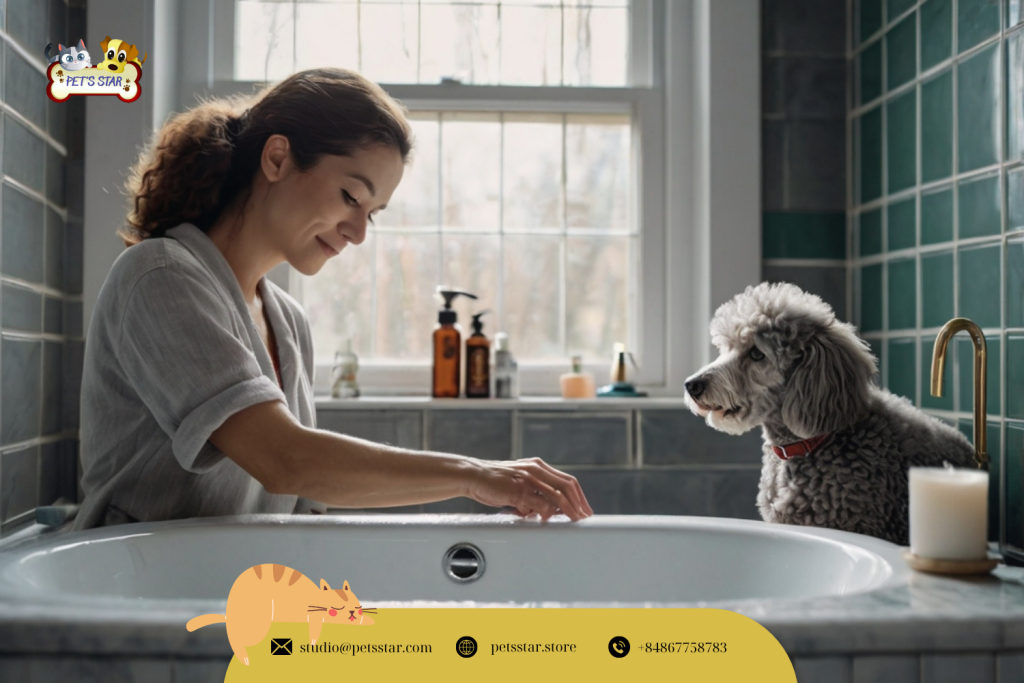 sữa tắm tốt cho chó poodle